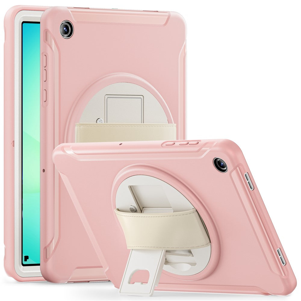 For Samsung Galaxy Tab A11+ Case Kickstand PC + TPU + Silicone Cover