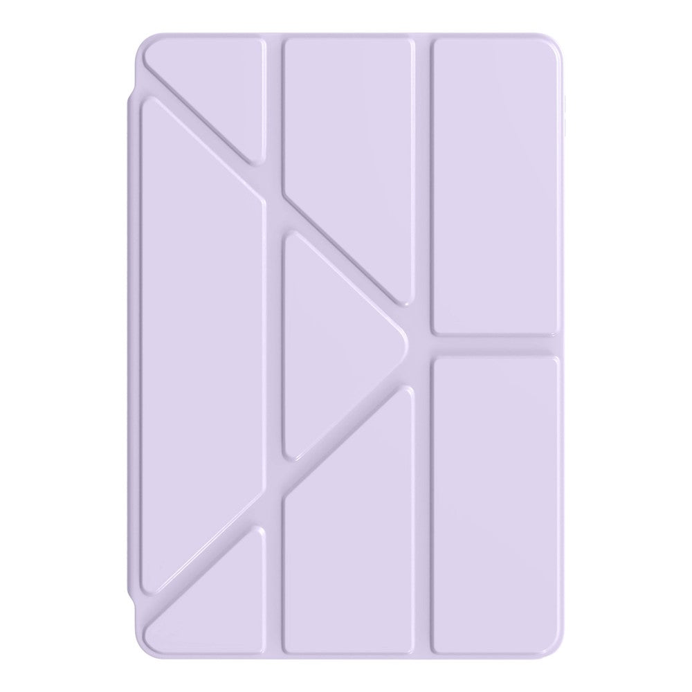 For Samsung Galaxy Tab S11 Ultra Case PU Leather Origami Stand Clear Tablet Cover