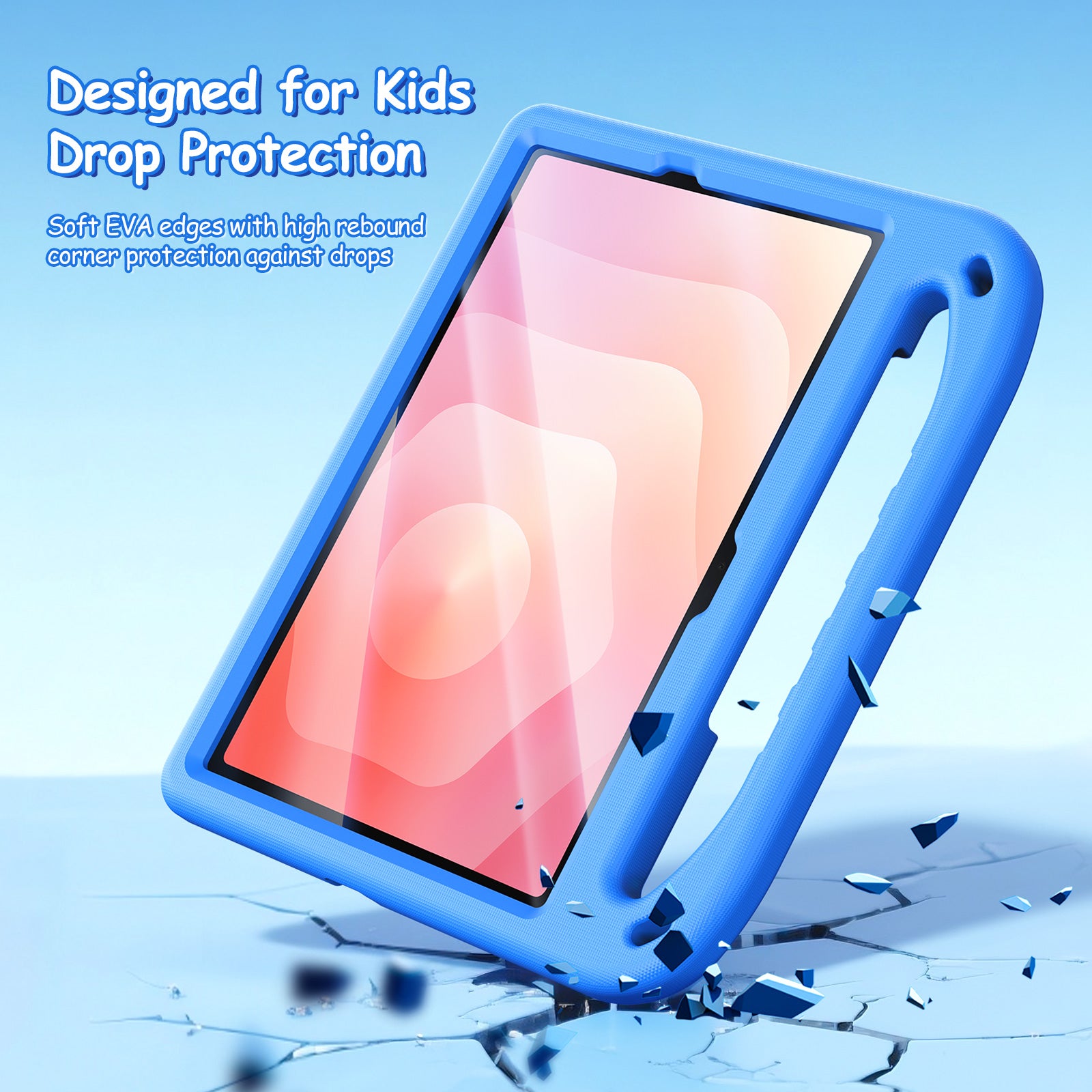 For Samsung Galaxy Tab S11 Tablet Case with Kickstand DUX DUCIS Puff Series EVA Kids Shockproof Cover
