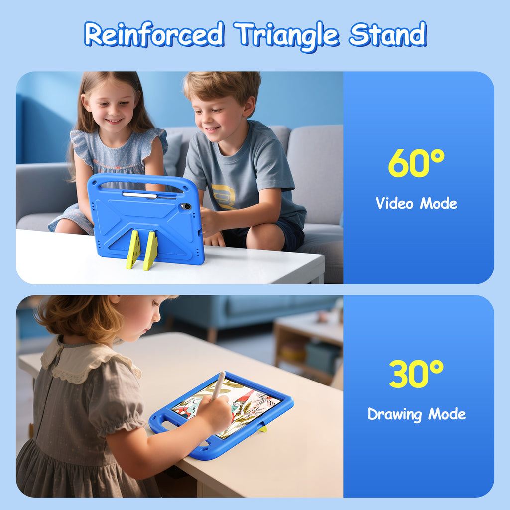 For Samsung Galaxy Tab S11 Tablet Case with Kickstand DUX DUCIS Puff Series EVA Kids Shockproof Cover