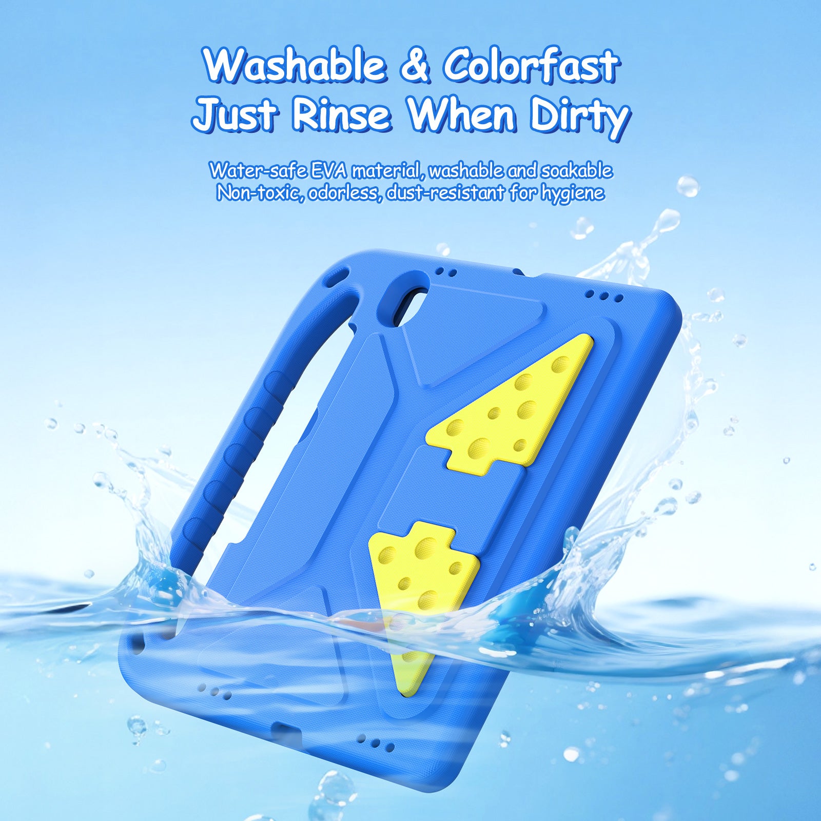 For Samsung Galaxy Tab S11 Tablet Case with Kickstand DUX DUCIS Puff Series EVA Kids Shockproof Cover