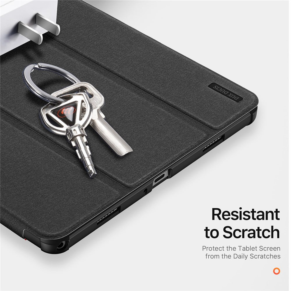 DUX DUCIS Domo Series for Samsung Galaxy Tab A9+ Case Tri-Fold Stand Leather Cover Auto Wake / Sleep