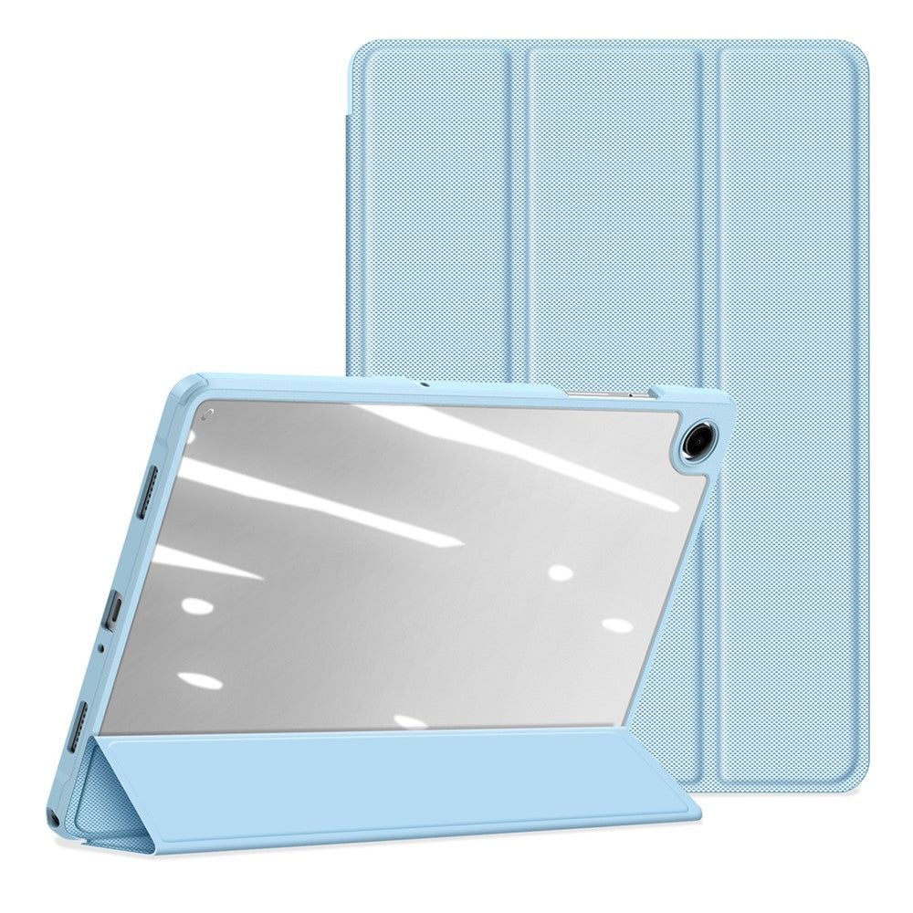 DUX DUCIS TOBY Series For Samsung Galaxy Tab A9+ Case PU Leather Tri-Fold Stand Tablet Cover
