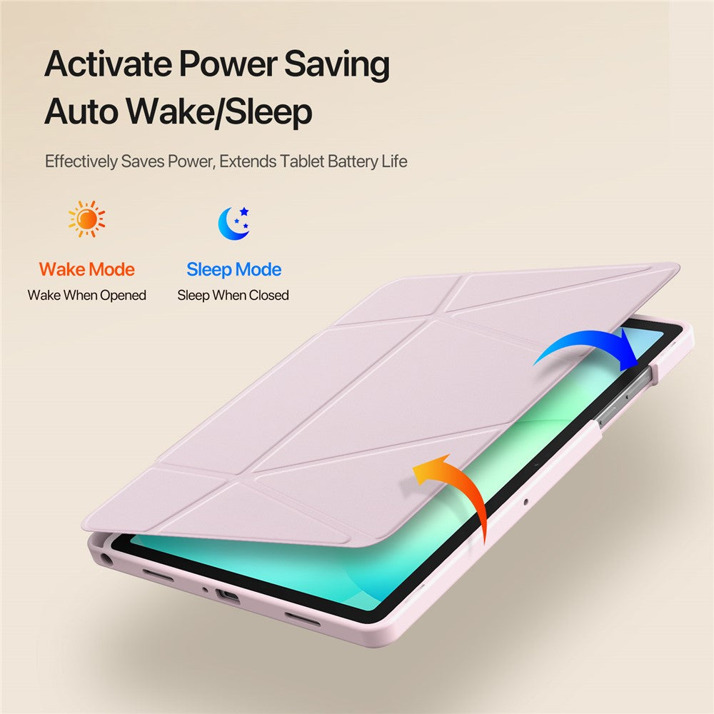 DUX DUCIS Vers Series For Samsung Galaxy Tab A9+ Tablet Case Multi-function Folding Stand Leather Cover