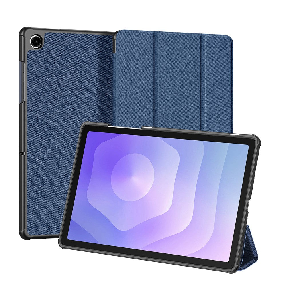 DUX DUCIS Domo Series for Samsung Galaxy Tab A11+ Case Tri-Fold Stand Leather Cover Auto Wake / Sleep