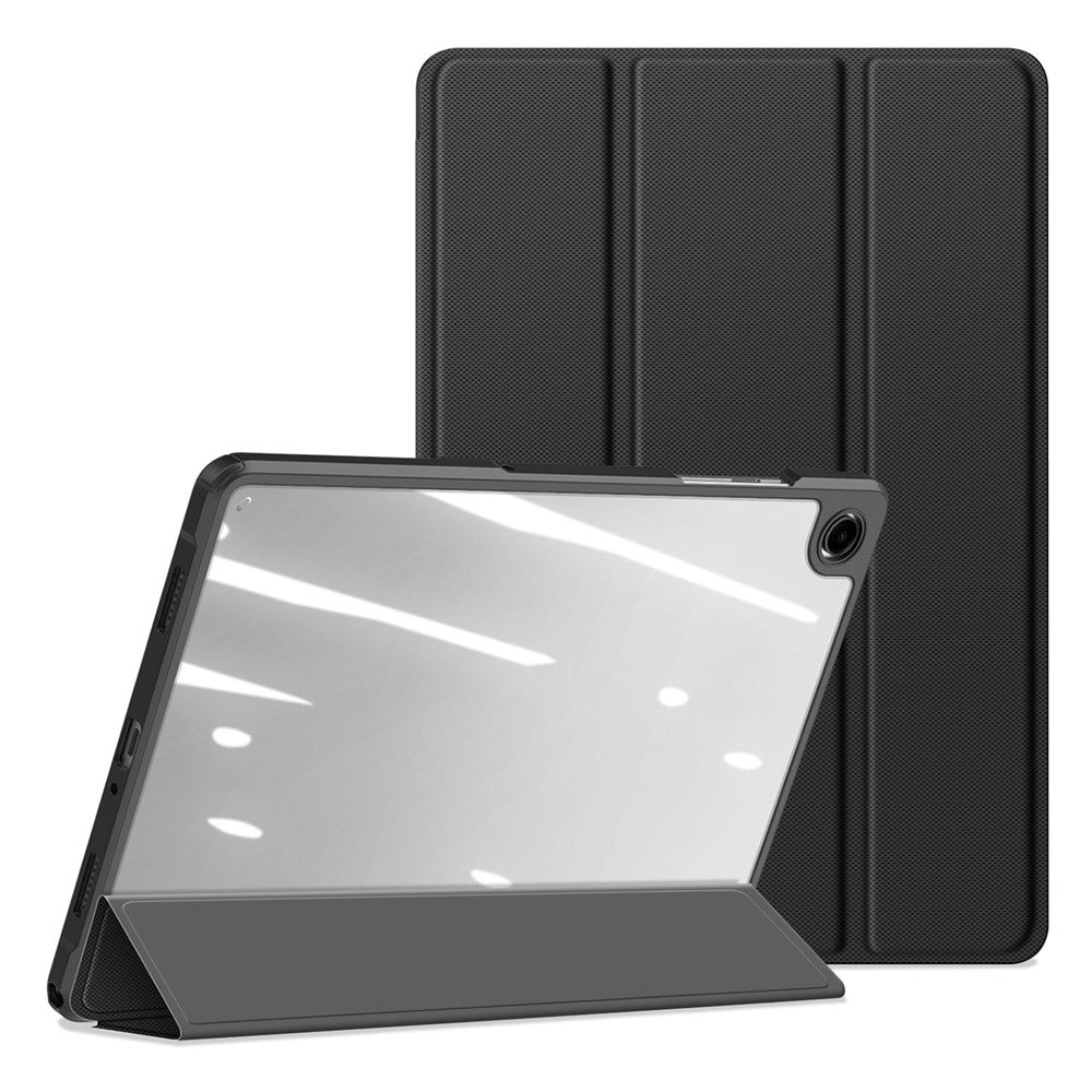 DUX DUCIS TOBY Series For Samsung Galaxy Tab A11+ Case PU Leather Tri-Fold Stand Tablet Cover