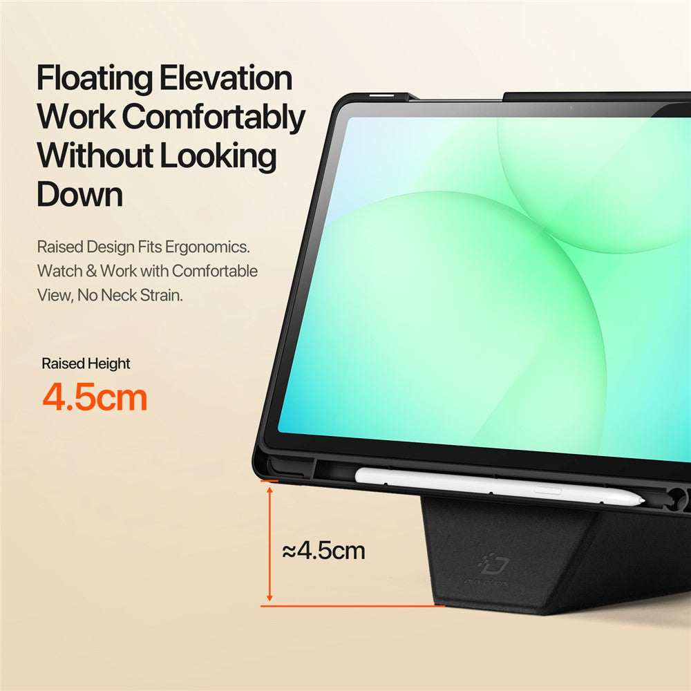 DUX DUCIS Vers Series For Samsung Galaxy Tab A11+ Tablet Case Multi-function Folding Stand Leather Cover