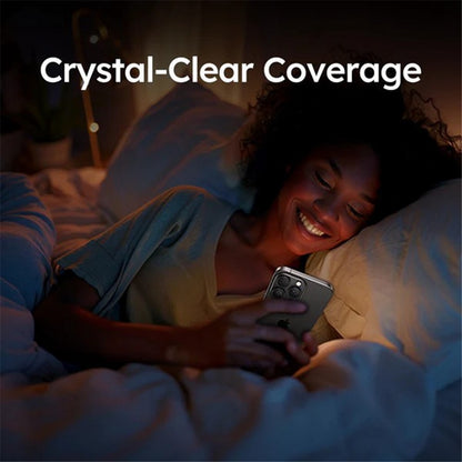 TORRAS Glassgo For iPhone 16 Screen Protector Tempered Glass HD Film with Automatic Dust Removal Tool