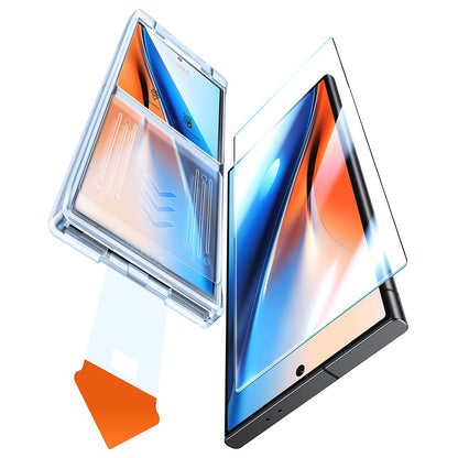 TORRAS Glassgo For Samsung Galaxy S25 Ultra Screen Protector Tempered Glass HD Film with Automatic Dust Removal Tool