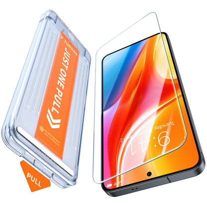 TORRAS Glassgo For Samsung Galaxy S25+ Screen Protector Tempered Glass HD Film with Automatic Dust Removal Tool