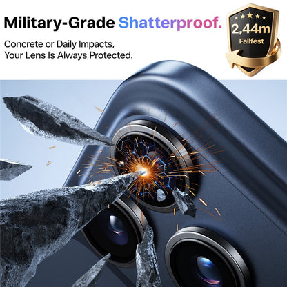 TORRAS 1 Set For iPhone 17 Pro Camera Lens Protector Tempered Glass Clear Lens Film