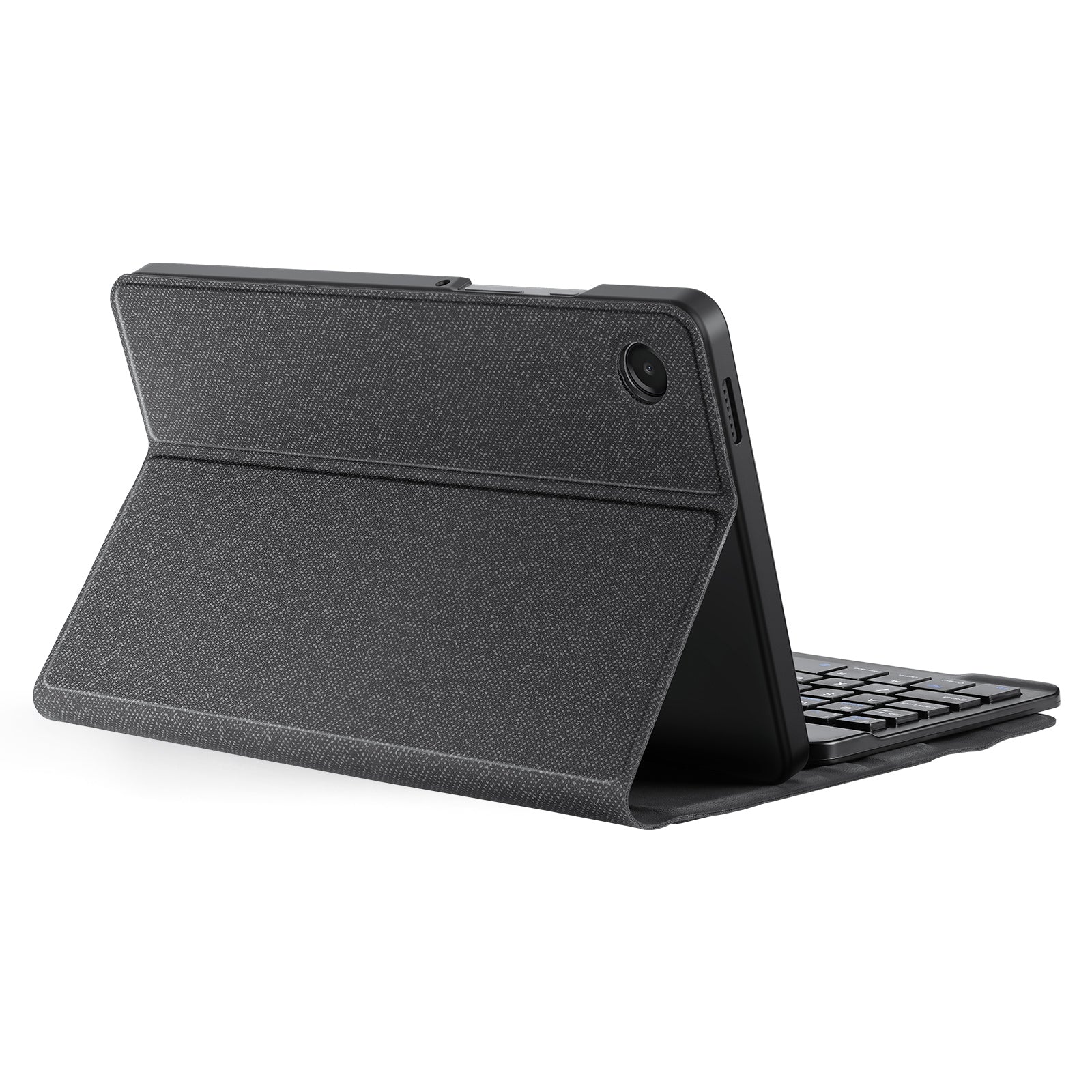 For Samsung Galaxy Tab A9 / Galaxy Tab A11 Bluetooth-compatible Keyboard DUX DUCIS TK Series Leather Cover Stand with Touchpad
