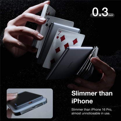 TORRAS Minimag 5000mAh Portable Power Bank Compatible with MagSafe Wireless Charger Power Bank