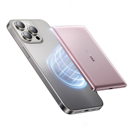 TORRAS Minimag 5000mAh Portable Power Bank Compatible with MagSafe Wireless Charger Power Bank