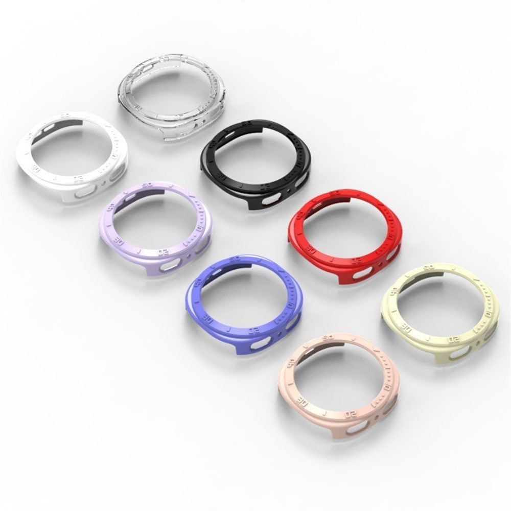 For Samsung Galaxy Watch8 44mm Case Half Coverage Hollow-Out PC Protective Watch Frame