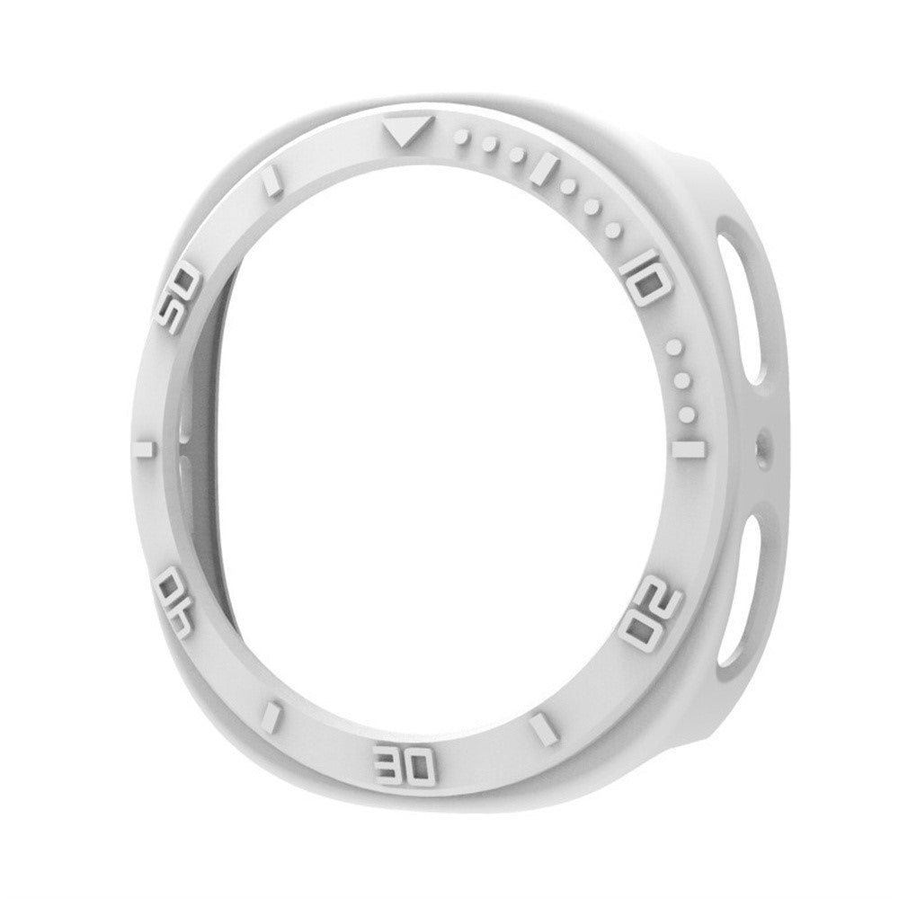 For Samsung Galaxy Watch8 44mm Case Half Coverage Hollow-Out PC Protective Watch Frame