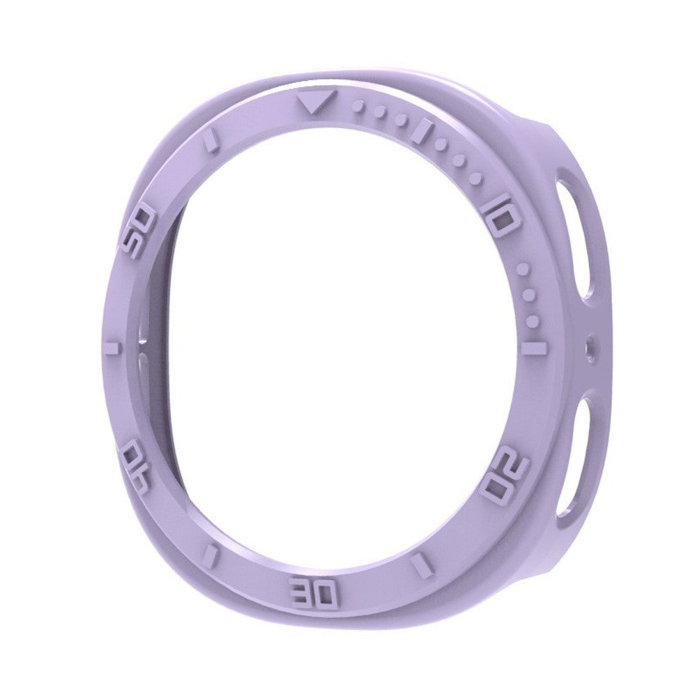 For Samsung Galaxy Watch8 44mm Case Half Coverage Hollow-Out PC Protective Watch Frame