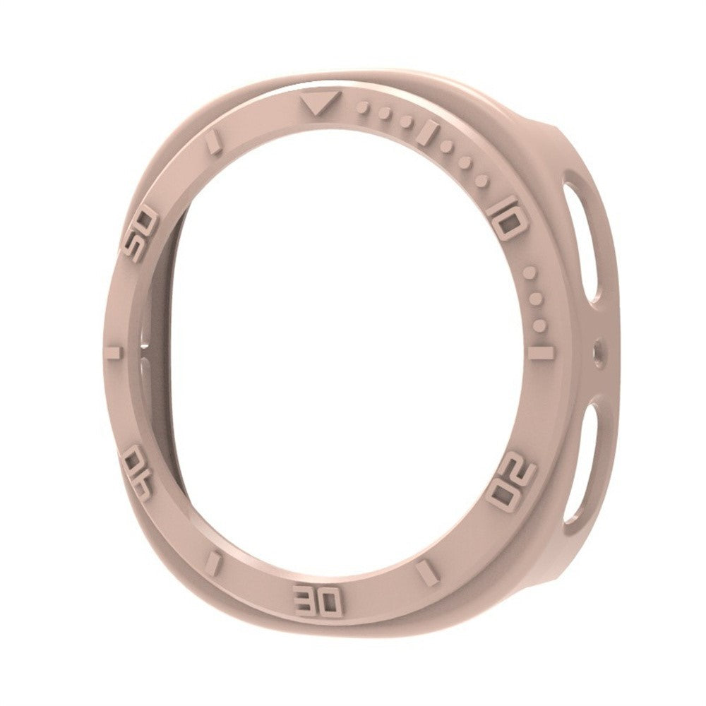 For Samsung Galaxy Watch8 44mm Case Half Coverage Hollow-Out PC Protective Watch Frame