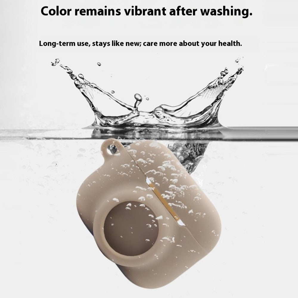 2 in 1 Silicone Cover for AirPods Pro 3 / AirTag Protective Case with Front / Back Screen Protector