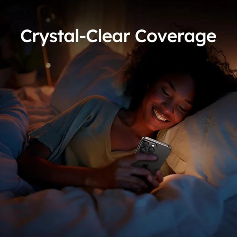 Protection d’écran en verre trempé TORRAS Glass GO pour iPhone 17 , 16 et 15 versions– Verre trempé HD avec outil de dépoussiérage automatique