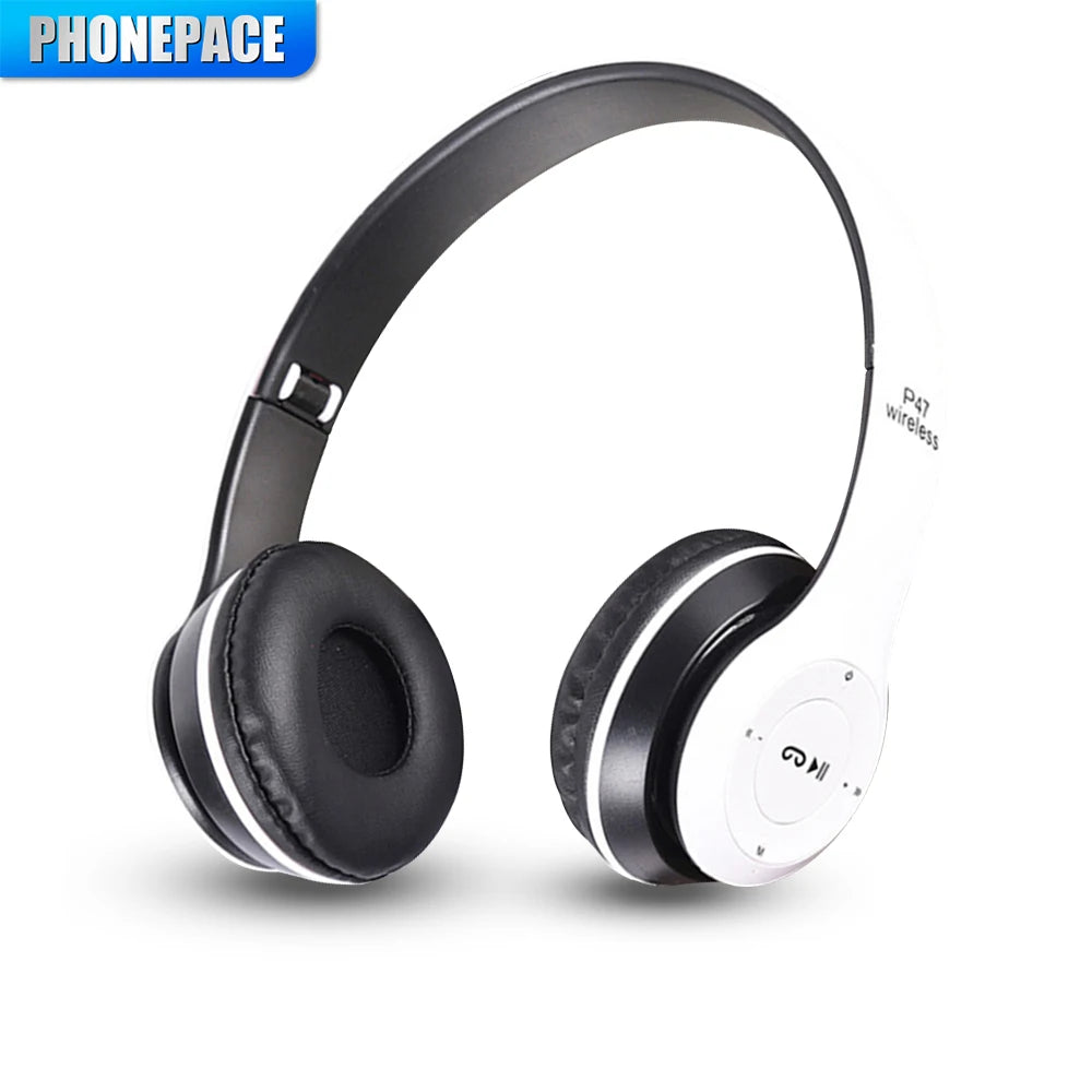 Casque Stéréo P47 Bluetooth 5.0 Sans Fil Pliable