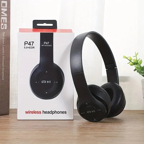 Casque Stéréo P47 Bluetooth 5.0 Sans Fil Pliable
