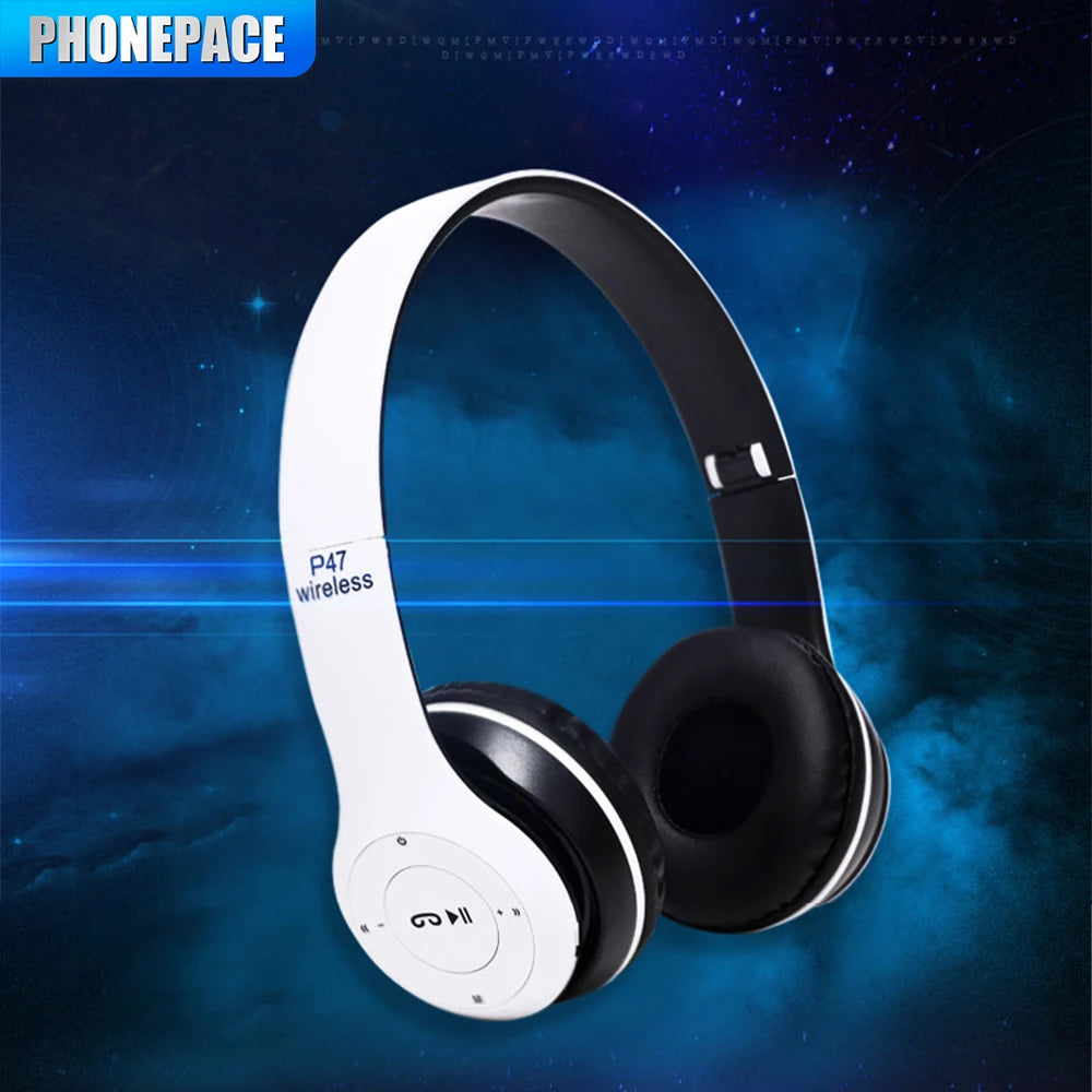 Casque Stéréo P47 Bluetooth 5.0 Sans Fil Pliable